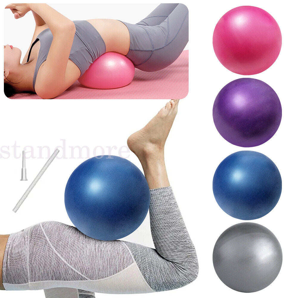 Gym Yoga Ball Home Fitness Exercise Balance Pilates Pregnancy Birthing 25Cm