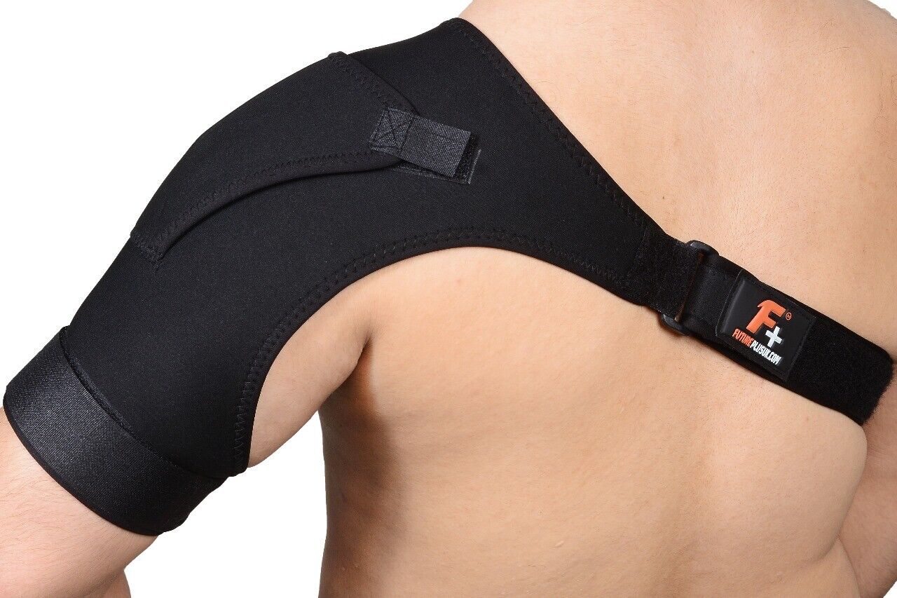 Left/Right Shoulder Brace Rotator Cuff Support Injury Dislocate Compression Stra