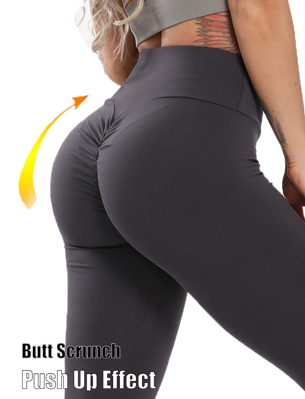 Women anti Cellulite Yoga Pants Push up Tik Tok Leggings Bum Butt Lift Sport Gym