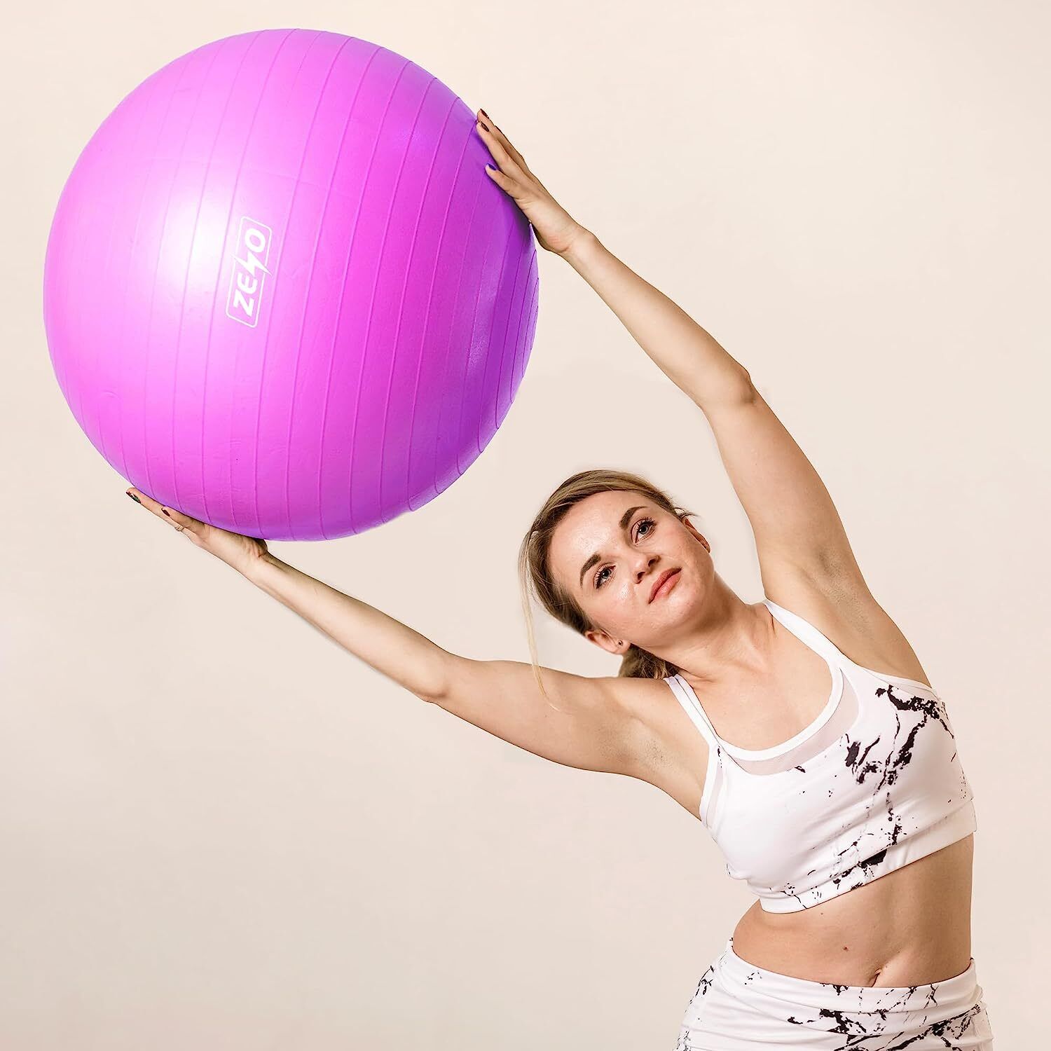 EXERCISE GYM BALL SWISS PILATES YOGA CORE TRAINING PREGNANCY BIRTHING ANTI-BURST