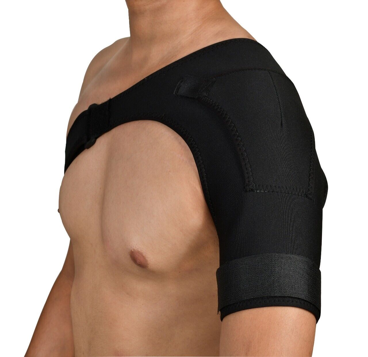 Left/Right Shoulder Brace Rotator Cuff Support Injury Dislocate Compression Stra