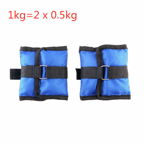 Ankle Wrist Leg Weights Straps Running Exercise Fitness Gym Strength Training UK